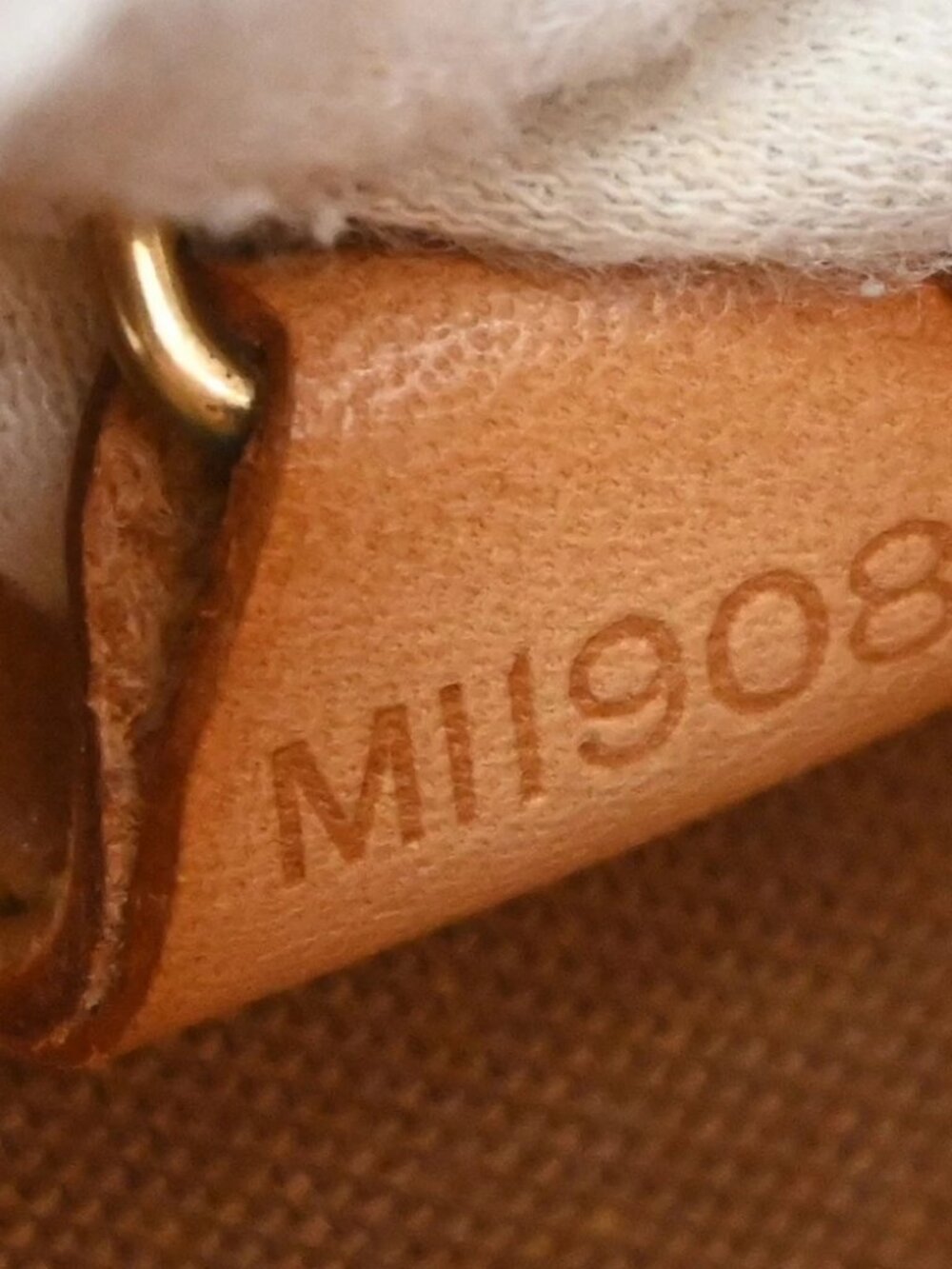 LOUIS VUITTON LV Logo Ellipse PM Hand Bag Monogram Leather Brown M51127 - Picture 16 of 16